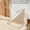 Stainless Steel Kitchen Cloth Drying Rack Foldable Design Rag Drain Holder  Bathroom Sink
