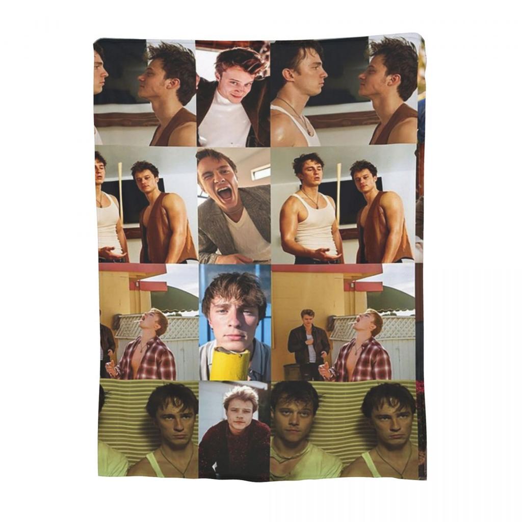 JJ Maybank - Rudy Pankow Blanket Flannel Lightweight Throw Blankets Sofa Throw Blanket For Home Bedroom Throws Bedspread Quilt