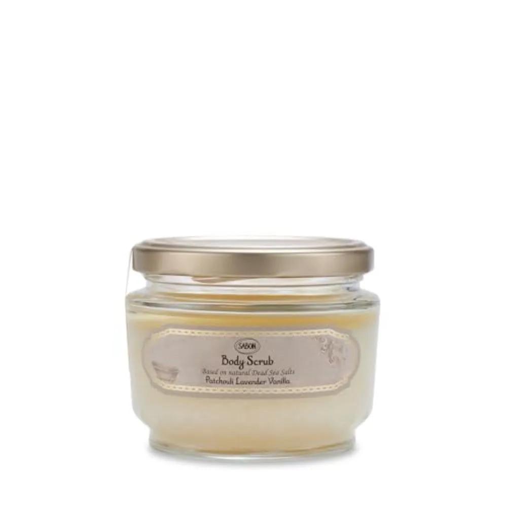 SABON Скраб для тела Пачули Лаванда Ваниль 320 г