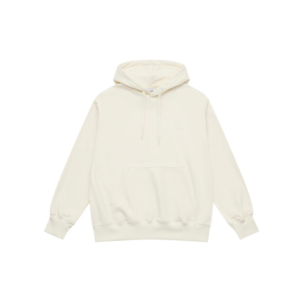 New MLB New York Yankees Basic Collection SS25 Sweatshirt Unisex Ivory 3AHDB0851-50CRS