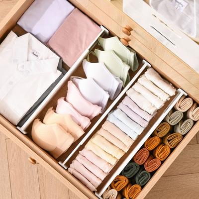 New Telescoping Drawer Divider Adjustable Multifunctional Drawer Separator DIY Cabinet Clapboard Cabinet Drawer