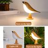 LED Night Light Bird Table Lamp 3 Light Modes Brightness Adjustment Flicker Free Rechargeable LED Bedside Lamp Table Decor