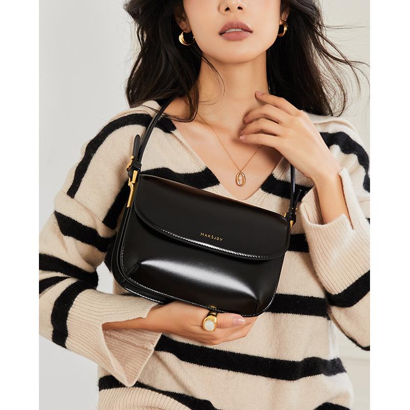 

Седельные сумки женские слинг сумка коровья кожа маленькая квадратная модная винтажная сумка для органов (20cm<Max Length<30cm) чёрный