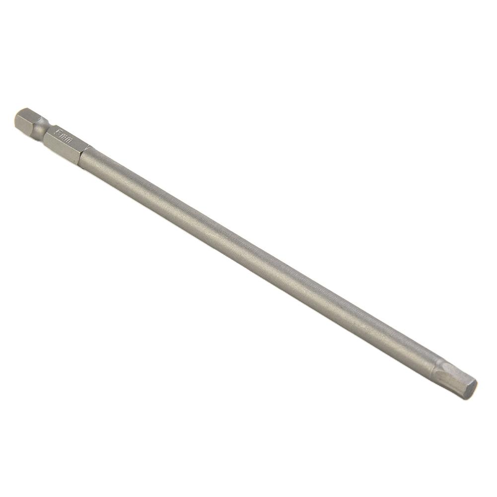 150mm Hex Screwdriver Bits 3/4/5/6mm 4* 4pcs 1/4 Driver