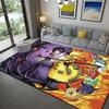 Naruto Ninja Clan Symbol Area Rug Soft Cozy Non-Slip Carpet for Bedroom