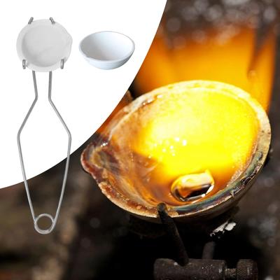 Kuvars Pota Seti Kuvars Eritme Kabı Bardaklar Kuvars Potalar Metal Eritme Kabı Seti Metal Eritme İçin Pota Kabı