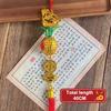 2026 Year Of The Horse Wall Hanging Car Ornament Chinese  Year Red Gold Pineapple Pendant Lucky Decoration Housewarming Gifts