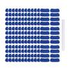 48-144Pairs Sports Eye Black Stickers Under Eye Black Strips Football Face Stickers Breathable Eyeblack Sticker with 1Pcs Pencil