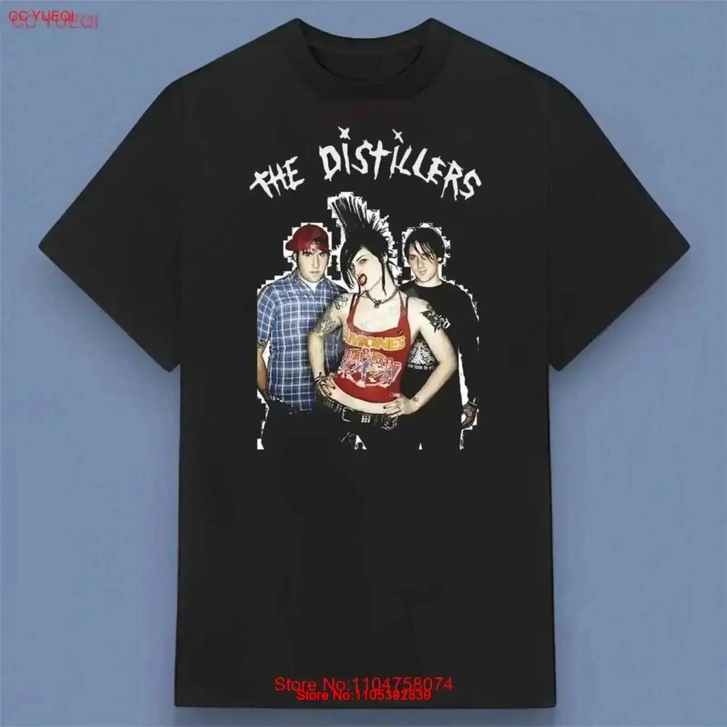 The Distillers Band T Shirt Funny For Friend All Size S 4xl Vintage Top Everyday Wear Slightly Breathable Casual Graphic