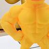 Muscle Duck Figurine Cartoon Duck Statue Animal Sculpture Home Office