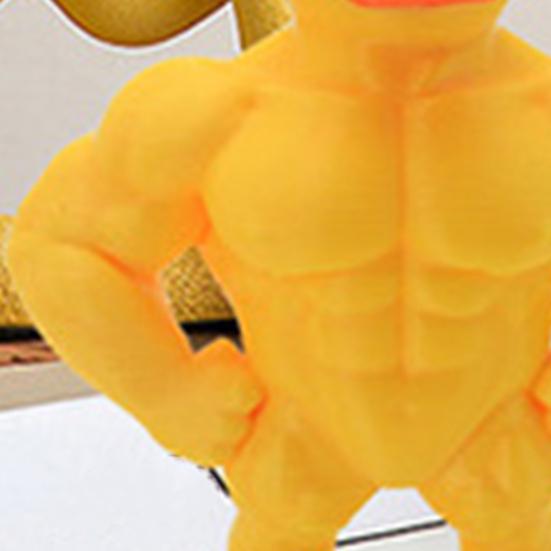 Muscle Duck Figurine Cartoon Duck Statue Animal Sculpture Home Office