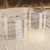 NEW Simple Acrylic Square/Round Tissue Box Living Room Desktop Transparent Napkin Box Ins Style Home Creative Bathroom Storage