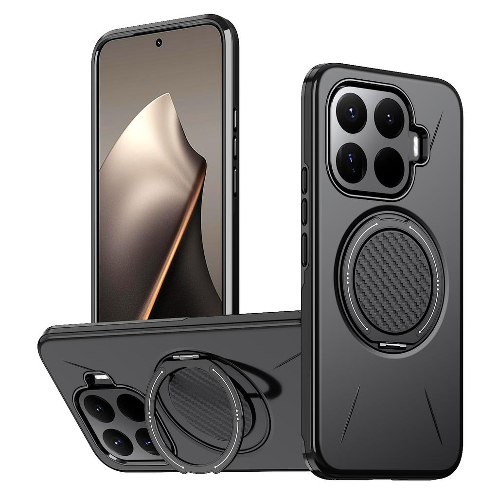 Coque de téléphone avec support magnétique en métal rotatif à 360° pour Xiaomi 17T Pro 5G, cadre en TPU, armure en plastique dur, housse de protection antichoc