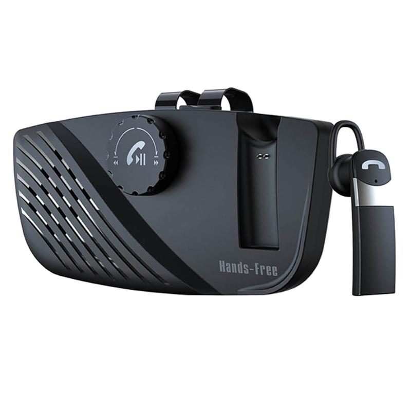 Handsfree Car Speakerphone Active Noise Cancellation 2 in 1 h ly  Type Earstand for niversal Car Support Siri