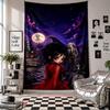 Wall TapestryBeetlejuice Lydia Deetz Art Hanging Cloth Decorative Background Cover for Room Decoration
