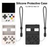 Silicone Shockproof Protective Cover with Lanyard Protector Shell Sleeve Soft Skin Cover Case for MIYOO Mini V4 Game Accessories