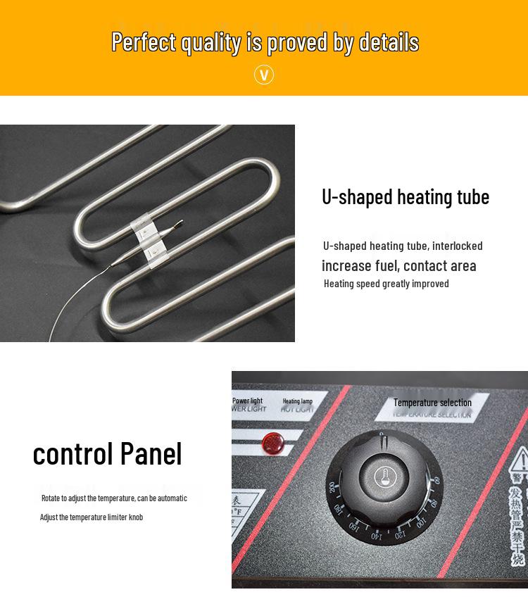 Dual Voltage Electric Deep Fryer: 110V/220V Pan - US/EU/JP Compliant