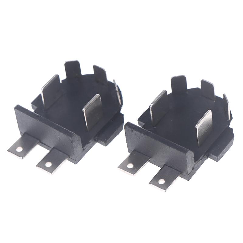1/2Pcs For M12 Lithium Battery Socket Jack Connector Terminal For 12V Li-Ion Battery Charger Adapter Converter Plug Base