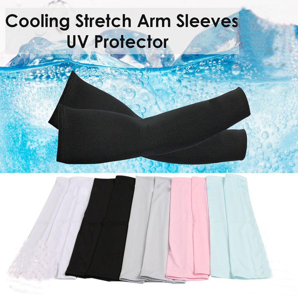 1Pair Outdoor Basketball Golf Fishing Climbing Sun UV Protection Cover Cooling Arm Sleeves Sport