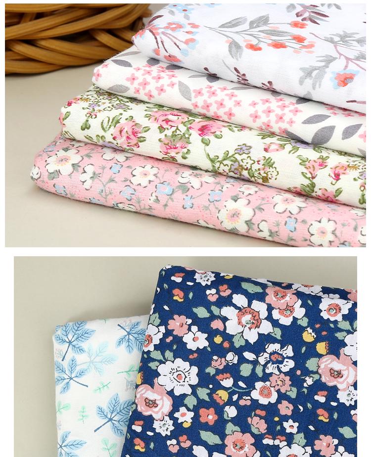 Strictly Selected Floral Print Cotton Twill Fabric for Baby Dress & Kids' Bedding