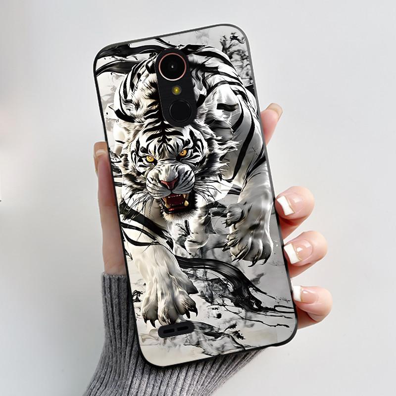 Case For LG K10 2017 M250N X400 Cute Love Rabbit Cartoon Soft TPU Silicone Ultra Thin Slim Back Cover For LG K10 2018 Phone Case
