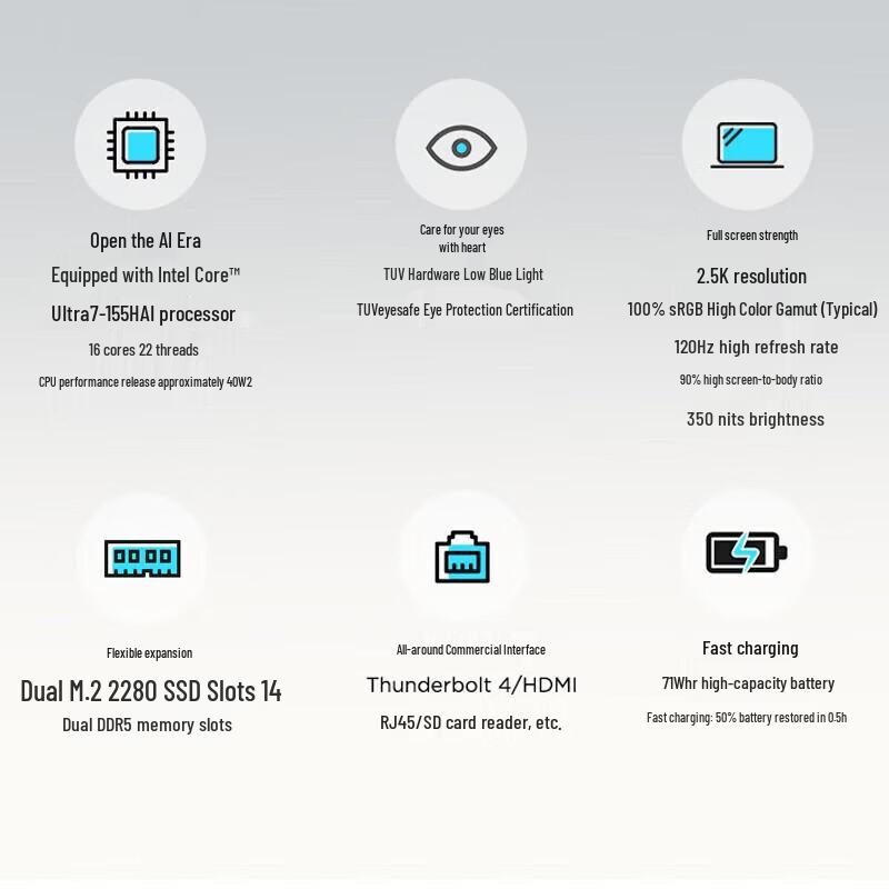 Lenovo ThinkBook 16-inch Thin & Light Laptop (CN version)