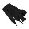 Decorative Footwear Laces 140cm/55.12in Flat Fabric Ruffle Ribbons for Canvas Footwear and Daily Outfit Styling Pair