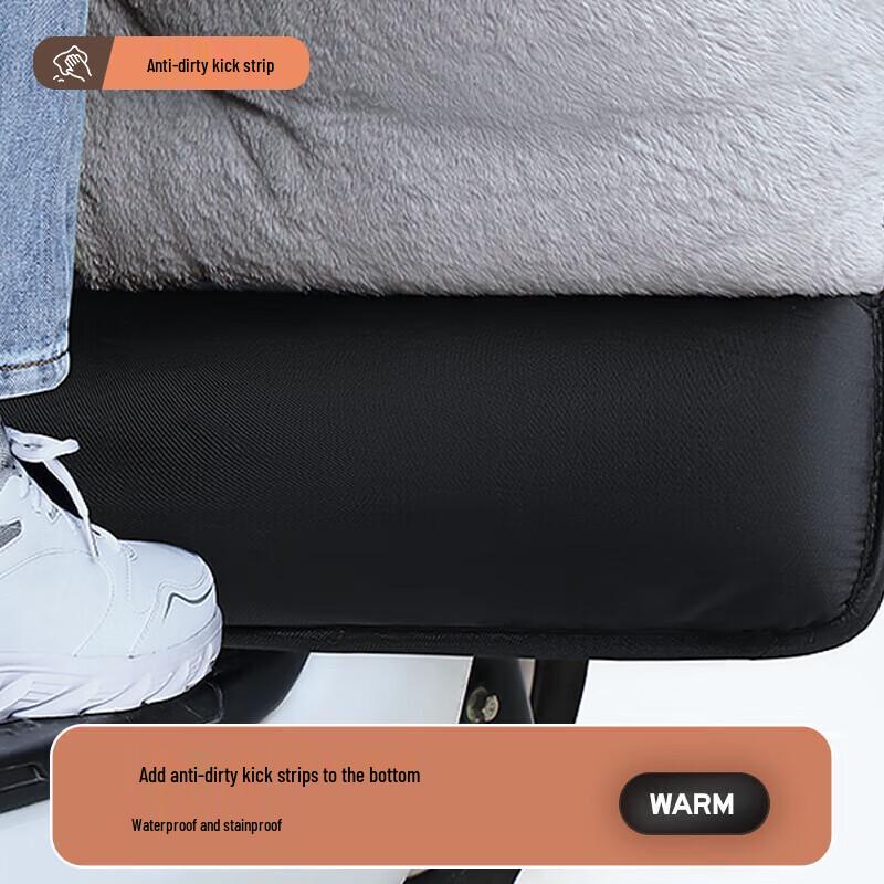 Nuanqin Fleece-Lined Electric Scooter Windproof Cover