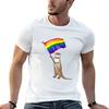 Pride Otter Tshirt Big And Tall Crew Neck Tee