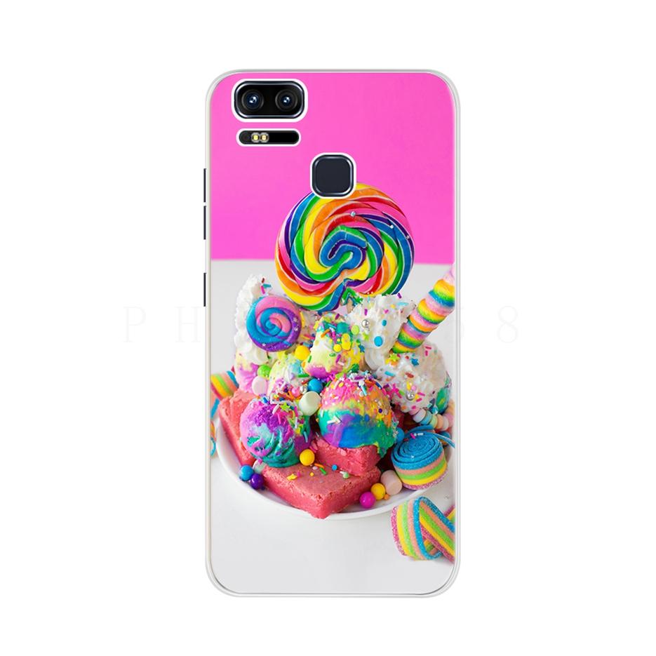 For Asus Zenfone 3 Zoom ZE553KL Case Zenfone Zoom S Z01HD Z01HDA Silicone Soft TPU Phone Back Cover Cases For Asus ZE553KL Funda