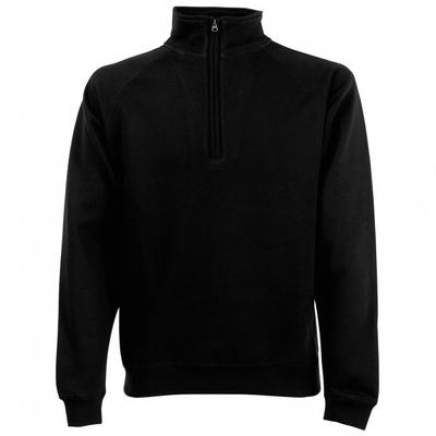Mens Classic 80/20 Zip Neck Sweatshirt