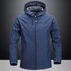 Sportliche Outdoorjacke Herren Frühling Lässig Kapuze Jugend Locker