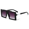 New European American Retro Square Unisex Trendy Fashion Street Style Sunglasses