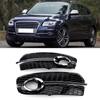 2pcs for SQ5 Style Car Exterior Fog Lamp Light  Frame Cover Fits for Q5 8R 2013 2017