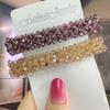 Korean Crystal Spring Hair Clips Pins Pearl Hair Barrettes For Women Girl Headband Simple Hair Accessories Headwear