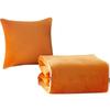 Muxinzi Crystal Velvet Foldable Pillow Blanket