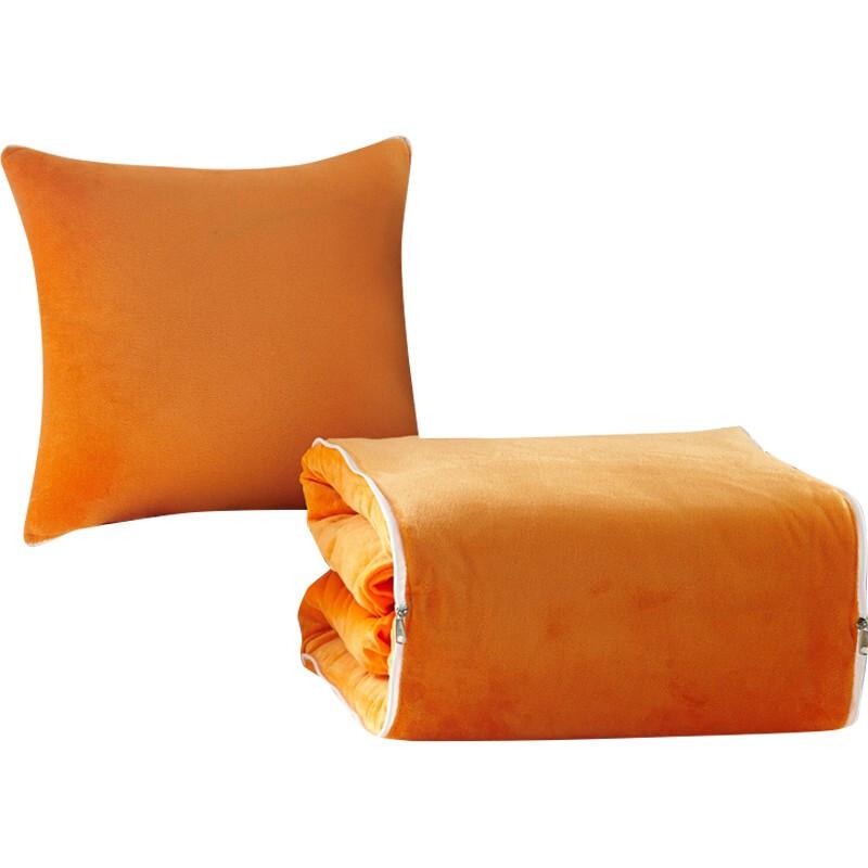Muxinzi Crystal Velvet Foldable Pillow Blanket