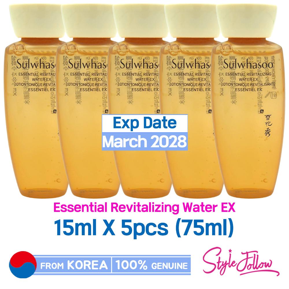 5 buc/75ml_[SULWHASOO] Apă Revitalizantă Esențială EX 15ml (Probă)