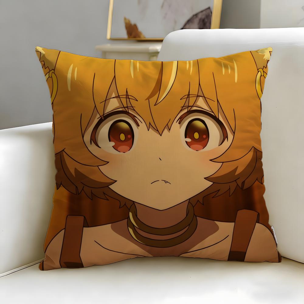 Anime Ich gebe das Heldenleben auf Kissenbezug Weich Leicht zu Waschen Kissenhülle Vielseitig für Sofa Bett Reise und Büro