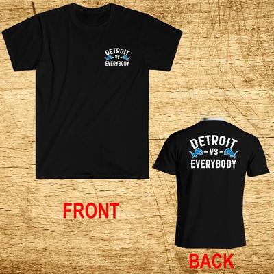 Detroit VS Everybody Herren Schwarz Größe S-5XL