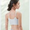 Youth Seamless Training Bra: Soft, Fixed Padded Cups, Adjustable Straps, No Underwire, Student Vest Innerwear for All Puberty Stages.