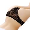 Spring Breeze Lace Bowknot Open-Crotch Transparent Panty Set N10