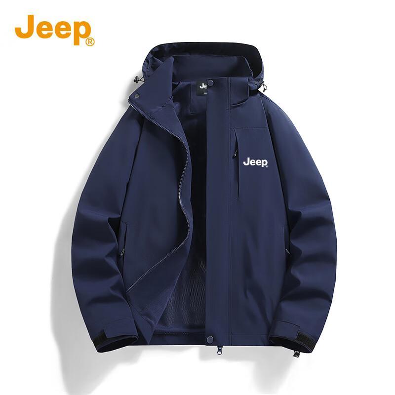 

JEEP Men s Casual Solid Winter Jacket L