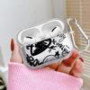 Cartoon Character Graffiti Case For Airpods 3 Pro2 Pro Pro3 4 1 2 Clear Earphone Cases Cover