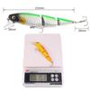 Dreiteiliger Hartplastik-Minnow-Köder: Realistischer Angelköder