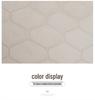 Rectangular Imitation Wool Floor Mat for Bedroom, Living Room, or Children's Room