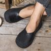 Fashion Spring Autumn Women Sneakers 2025 Casual Versatile Shoes Women Luxury Soft Leather Flat Sneakers Women Retro Handmade Loafers