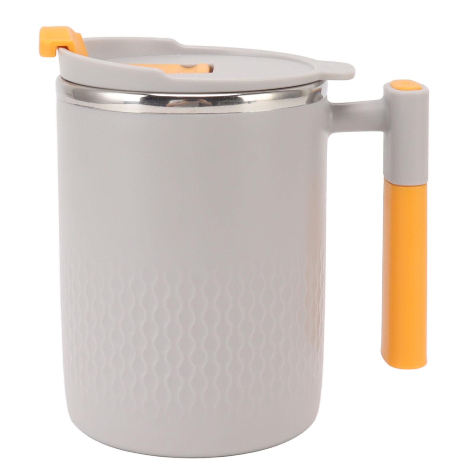 

Кружка из нержавеющей стали с термоизоляцией 450 мл, кофейная кружка с ручкой и крышкой для офиса, школы, дома, зеленая L(for 6.5-9kg) светло-серый