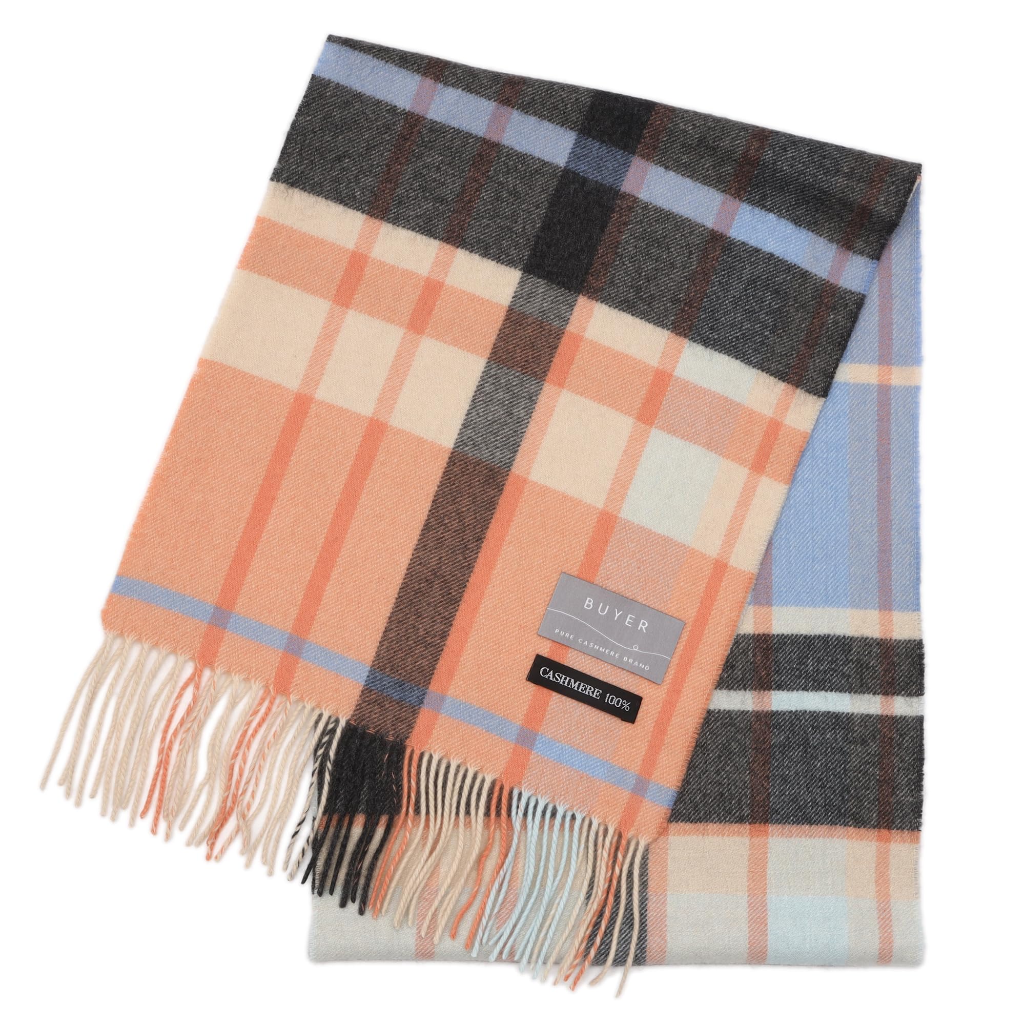 

Buyer Pure Cashmere Check 19 Patterns Thick Cashmere Check Large Size 100% Scarf, Available, Men s & Women s, Pattern, (Santa Monica) CH30-CH17a