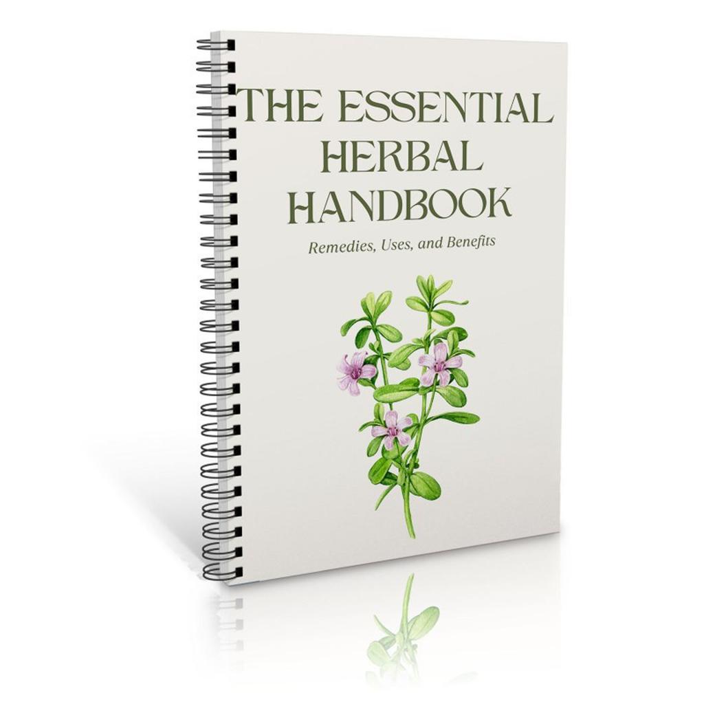 Herbal Notebook Planner Notebook, Personal Goal Management And Life Planning Journal, Daily Task And Goal Tracking Tool